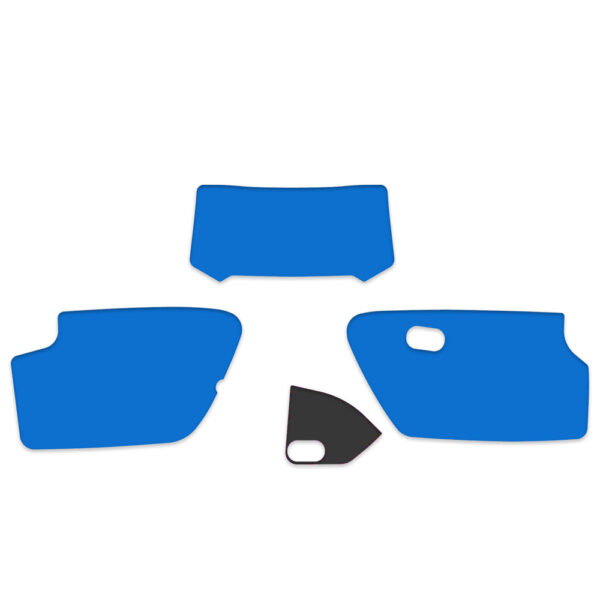 Graphics for Side Panels and Front Light Mask of Honda XR250L (1990-1995) – Light Blue