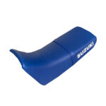 Suzuki DR 250 Synthetic Leather Seat Cover (1990-2001) - Blue