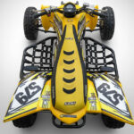 Yamaha Raptor 350 YFM350 Seat Cover UltraGrip Yellow Black All Years DHL