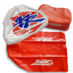 Seat Cover + Tank Cover + Rear Fender Bag for Honda XR100R XR 100R (1994) Orange