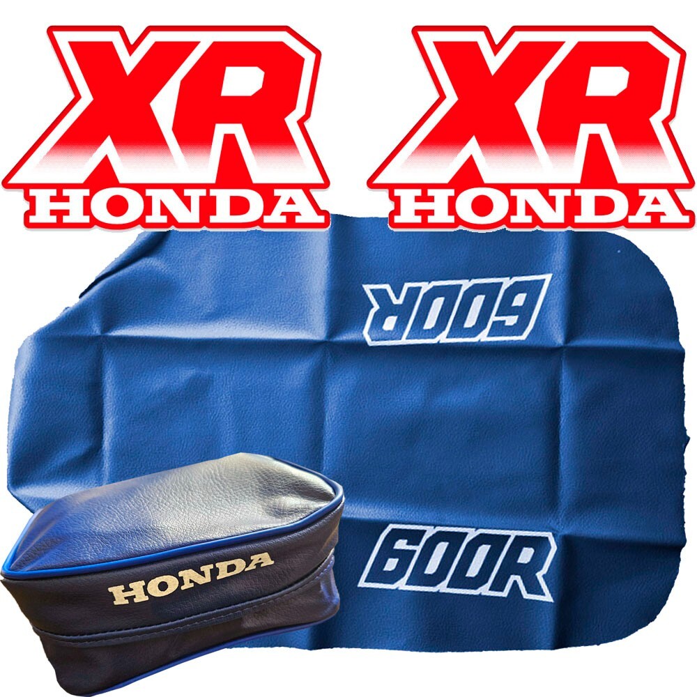 Seat cover Decals Graphics Fender BAG for Honda XR600R xr 600 XR600 1987 3M blue