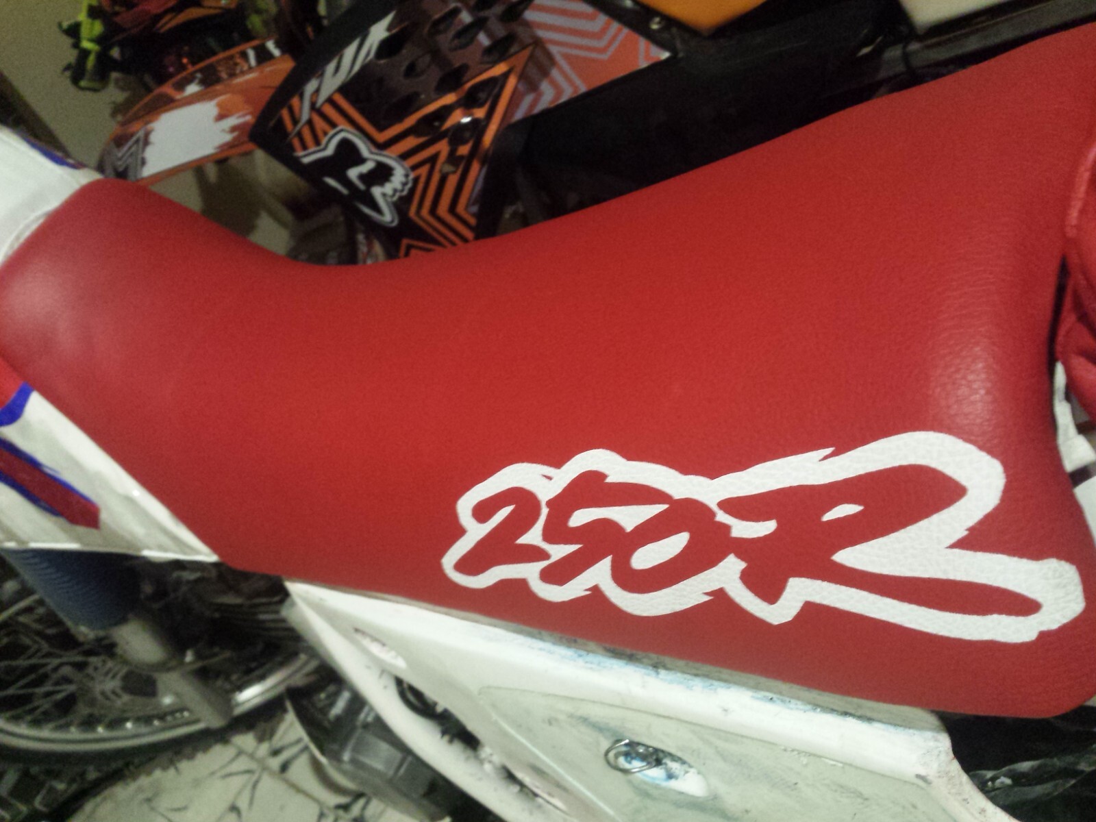 Tank decals Seat Cover and Rear Render BAG for Honda XR250R xr 250 1995 - Image 3