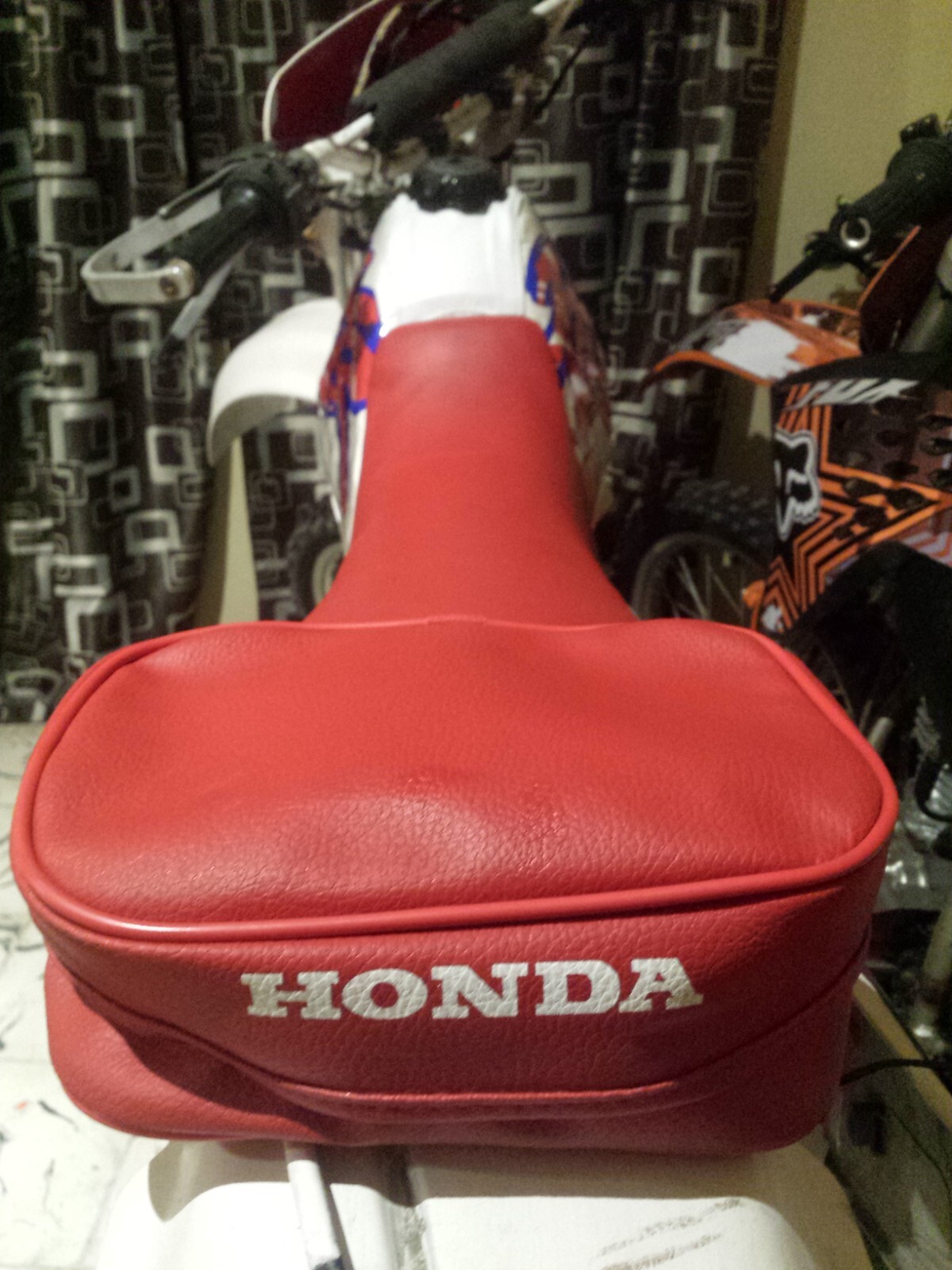 Tank decals Seat Cover and Rear Render BAG for Honda XR250R xr 250 1995 - Image 10