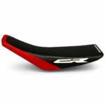 Seat Cover for Honda CR250R CR 250 CR250 1998 Design Synthetic Leather Red/Black