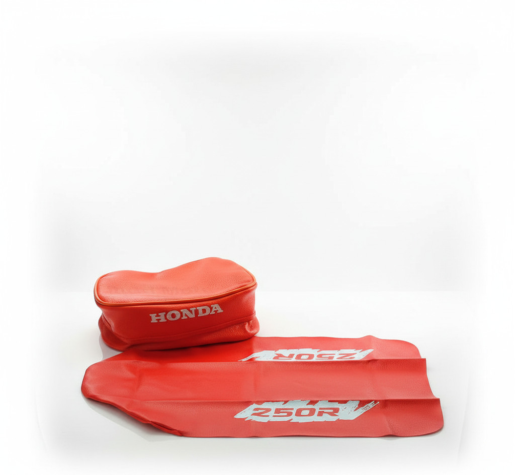 Seat Cover + Tank Cover + Rear Fender Bag â Orange & Blue | For Honda XR250R XR - Image 3