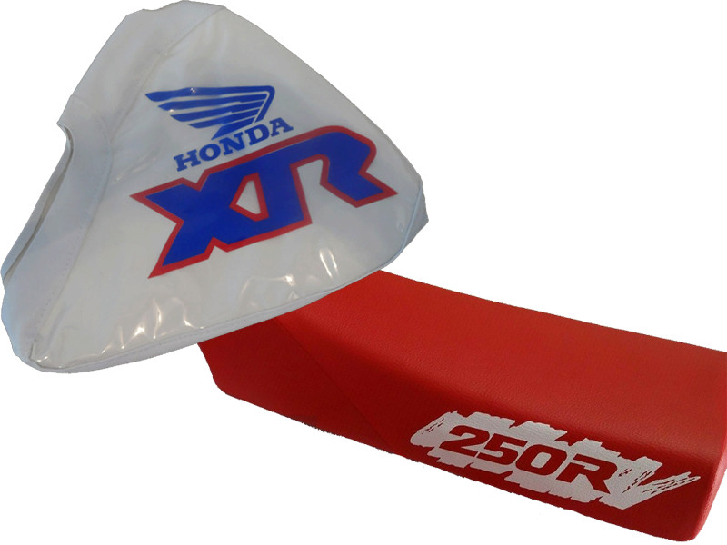 Seat Cover + Tank Cover + Rear Fender Bag â Orange & Blue | For Honda XR250R XR - Image 10