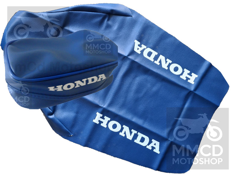 Blue Seat cover Rear Fender Bag for Honda XR650L xr 650l Synthetic leather - Image 5