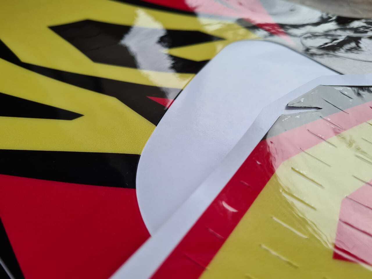Tank Decals Graphics for honda CR80R Cr 80 cr80 thick 1996 glossy , fast ship - Image 6