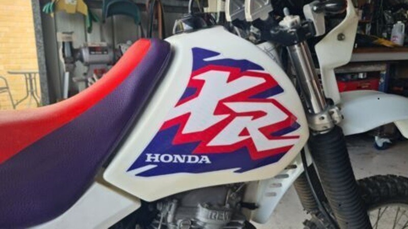 Decals Graphics for Honda XR600R XR 600 XR60O 96 PURPLE thick gloss laminate - Image 6