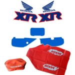 Seat cover kit Decals Graphics 3M Fender BAG for Honda XR600R xr 600 XR600 1991