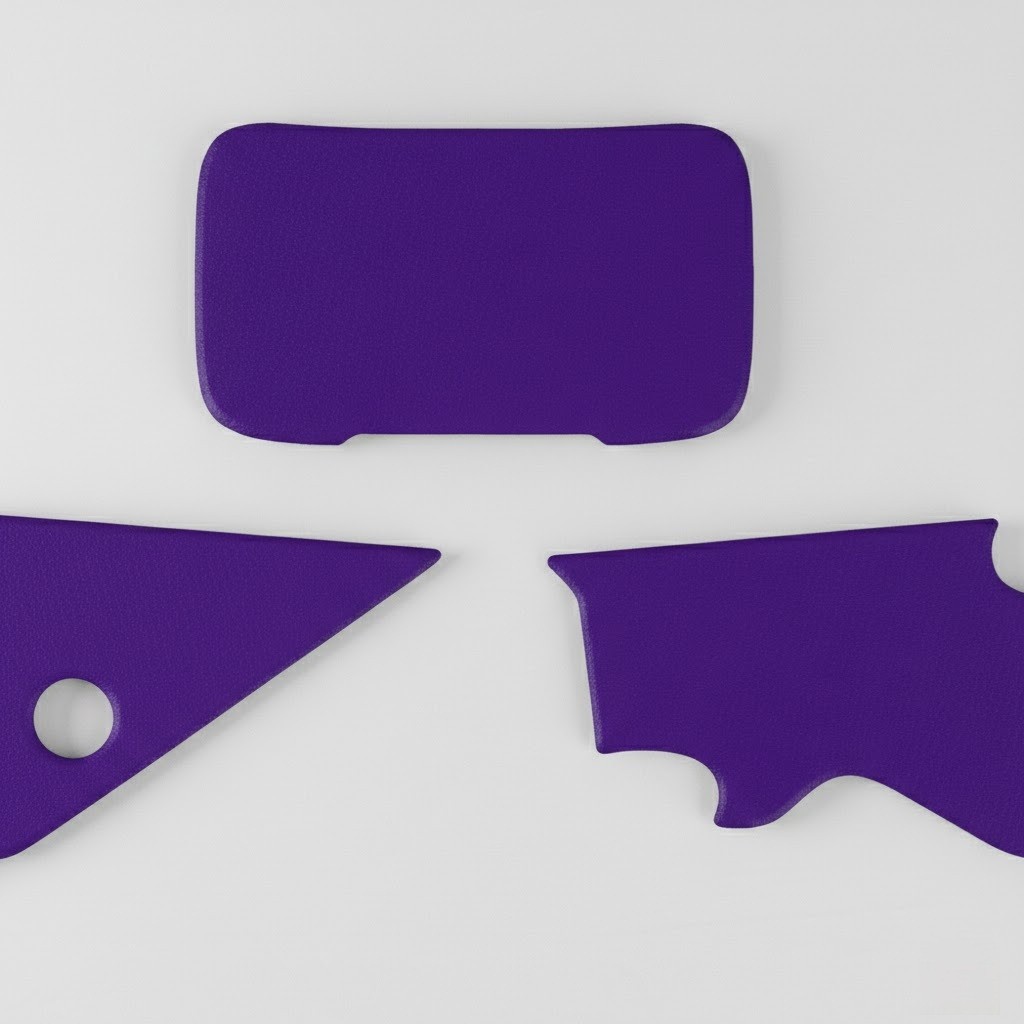 Graphics Decals for Honda XR600R XR600 95-96 XR 600 Side Panel Front Mask Purple - Image 4