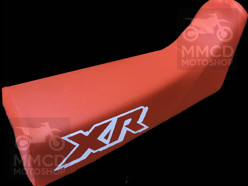 Seat Cover for Honda XR600R xr 600 xr600 1989 syntethic leather ORANGE fast ship - Image 5