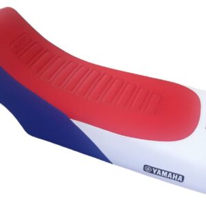 yamaha banshee 350 yfz350 seat cover ultragrip Red blue white, premium anti slip