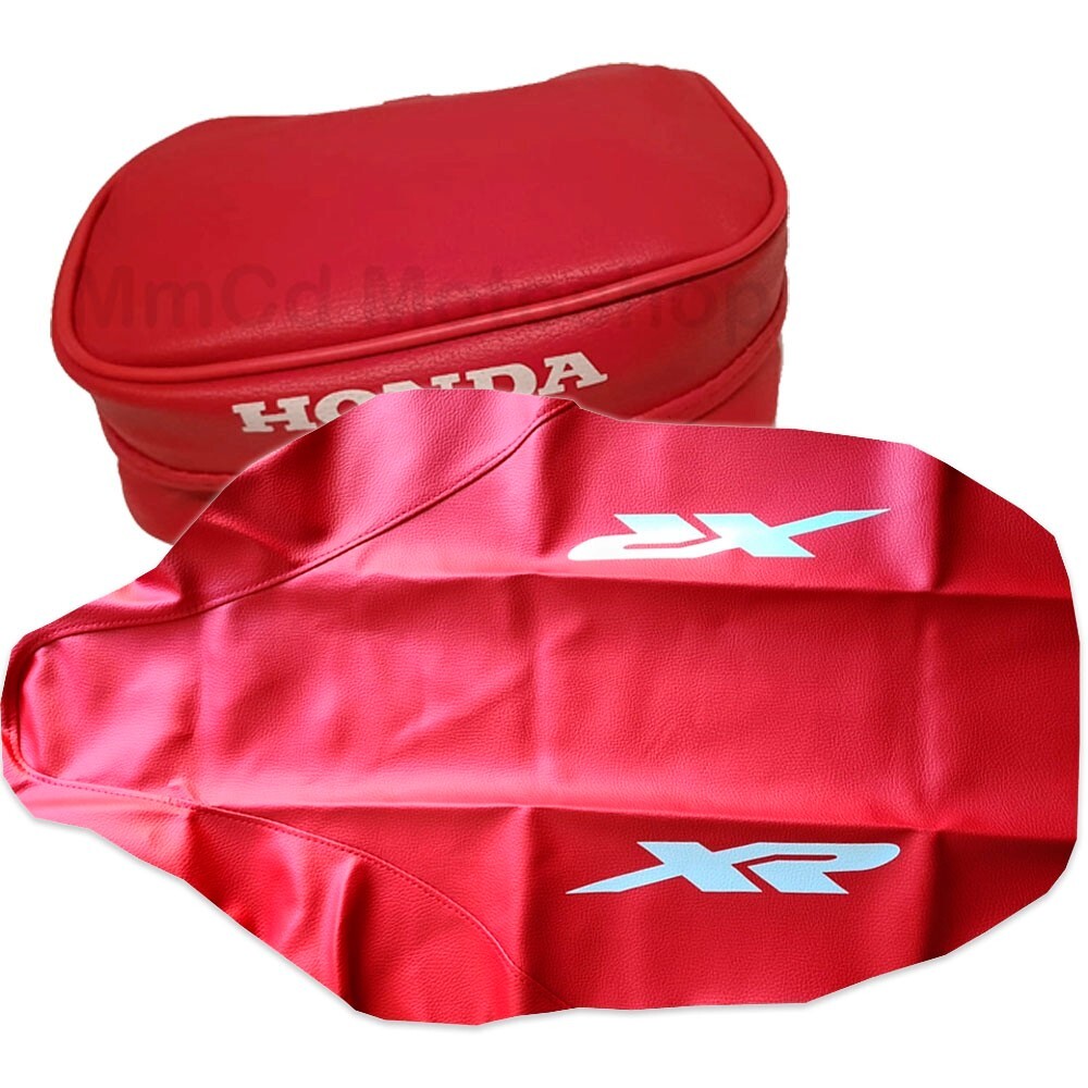 Seat Cover + Rear Fender Bag â Red | For Honda XR250R XR 250 XR250 â Year 2001 - Image 5