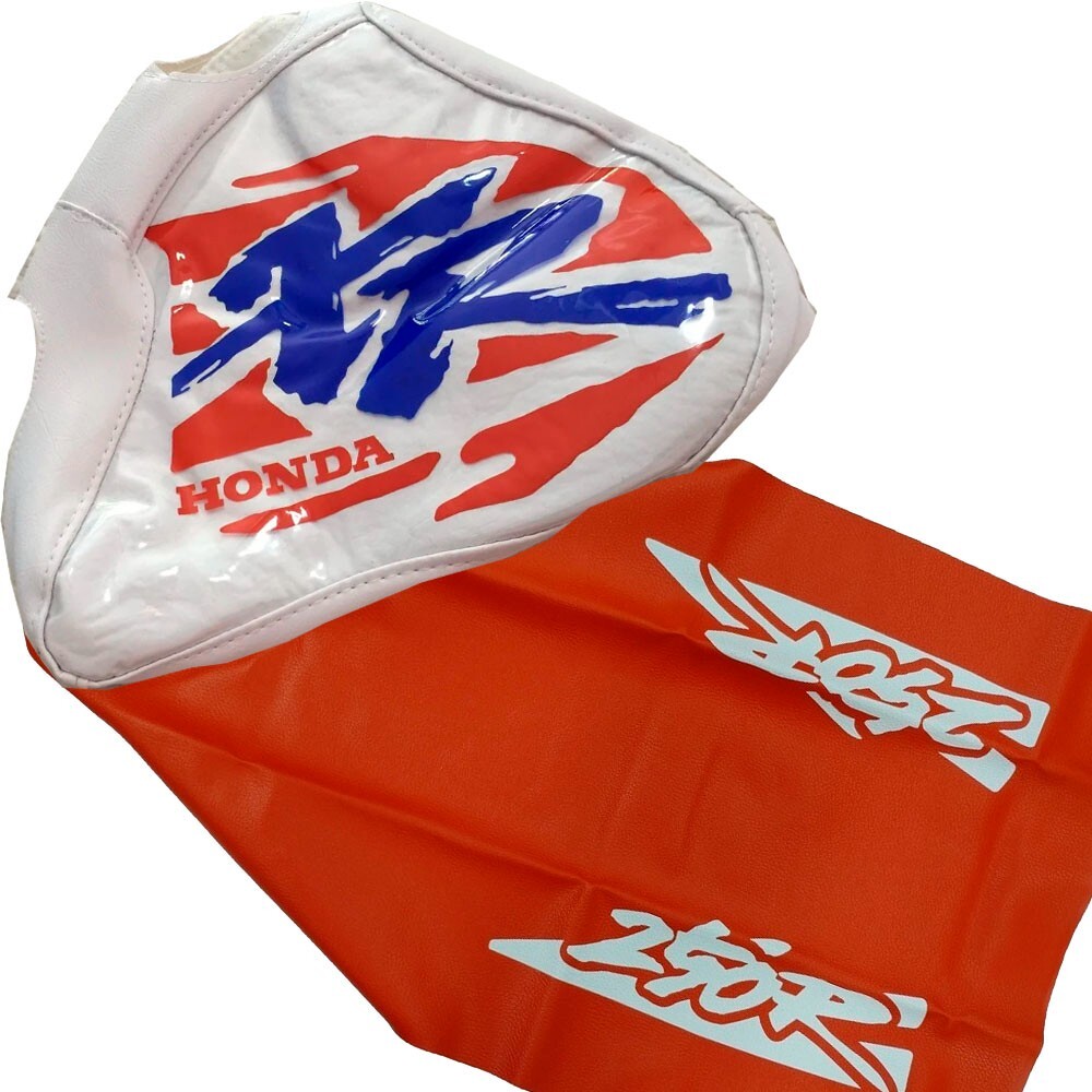 Seat cover and Tank cover for Honda XR250R xr 250 xr250 94 synthetic leather
