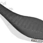 Seat Cover Ultragrip Yamaha Raptor 125 YFM125 2011-2023 Black White Anti Slip