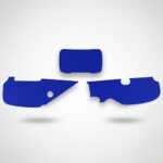 Graphics Decals for Honda XR600R XR600 95-96 XR 600 Side Panel Front Mask Blue