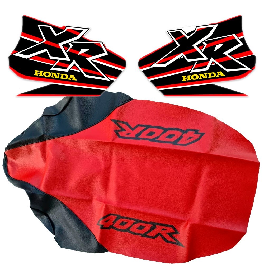 Tank Decals Graphics Seat Cover FOR Honda XR400R 1999 Thick Gloss