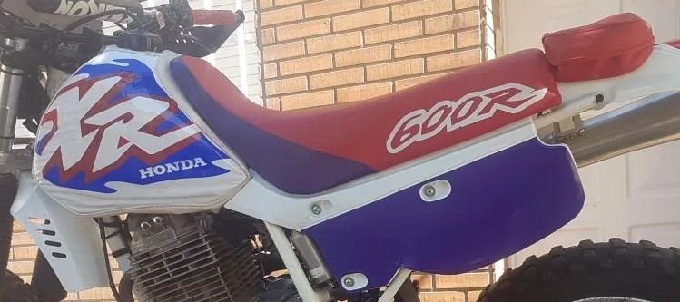 Seat cover and Tank cover for Honda XR600R xr 600 XR600 96 1996 Purple red - Image 7