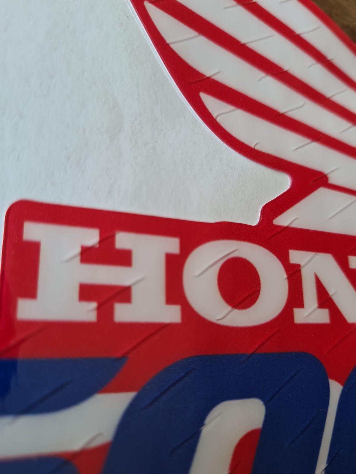 Tank Graphics for XR600R 1990 â Blue/Red â Thick Glossy Vinyl â DHL Ship - Image 5