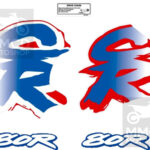 Graphics Decals FOR Honda CR80R 1993 Thick Glossy Laminate