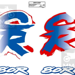 Graphics Decals FOR Honda CR80R 1993 Thick Glossy Laminate