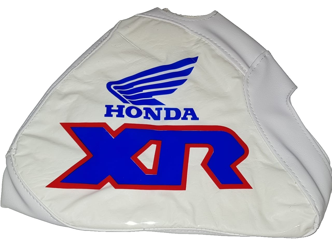 Gas Tank Cover for Honda XR600R XR 600 XR600 1991 â White Base, Blue & Red Logo
