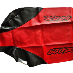 Seat Cover for Honda XR600 XR600R XR 600 98 1998 RED BLACK Synthetic Leather