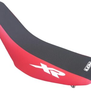 Motorcycle Seat Cover for Honda XR650R â All Years â Black/Red ULTRAGRIP â LCM