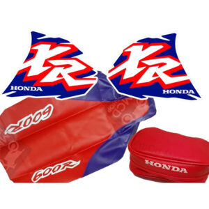 Seat cover Tank Decals Rear Fender Bag for Honda XR600R xr 600 XR600 96 purple