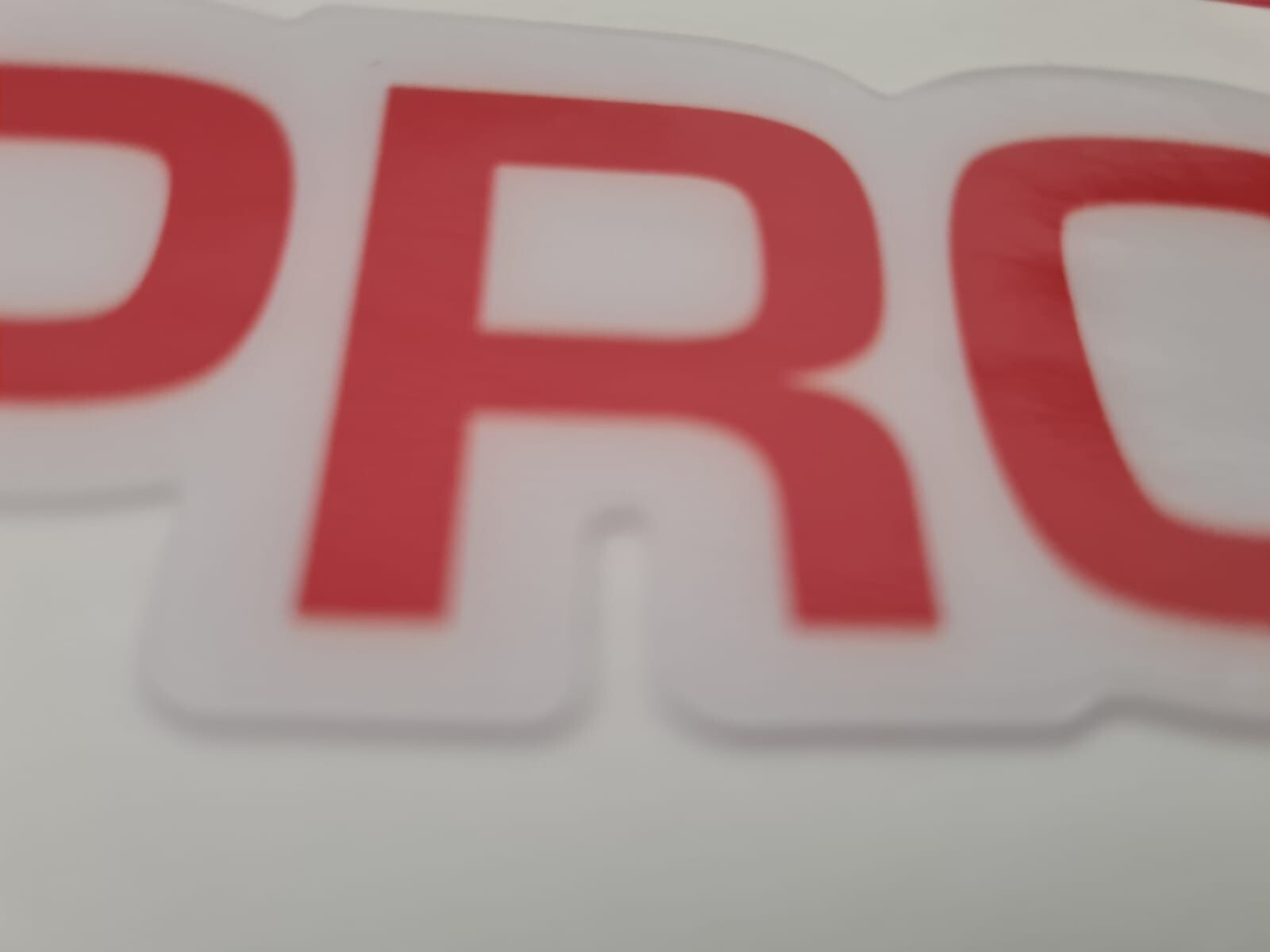 Graphics Tank decals for Honda XR250R XR 250 1989 red thick gloss laminate - Image 2