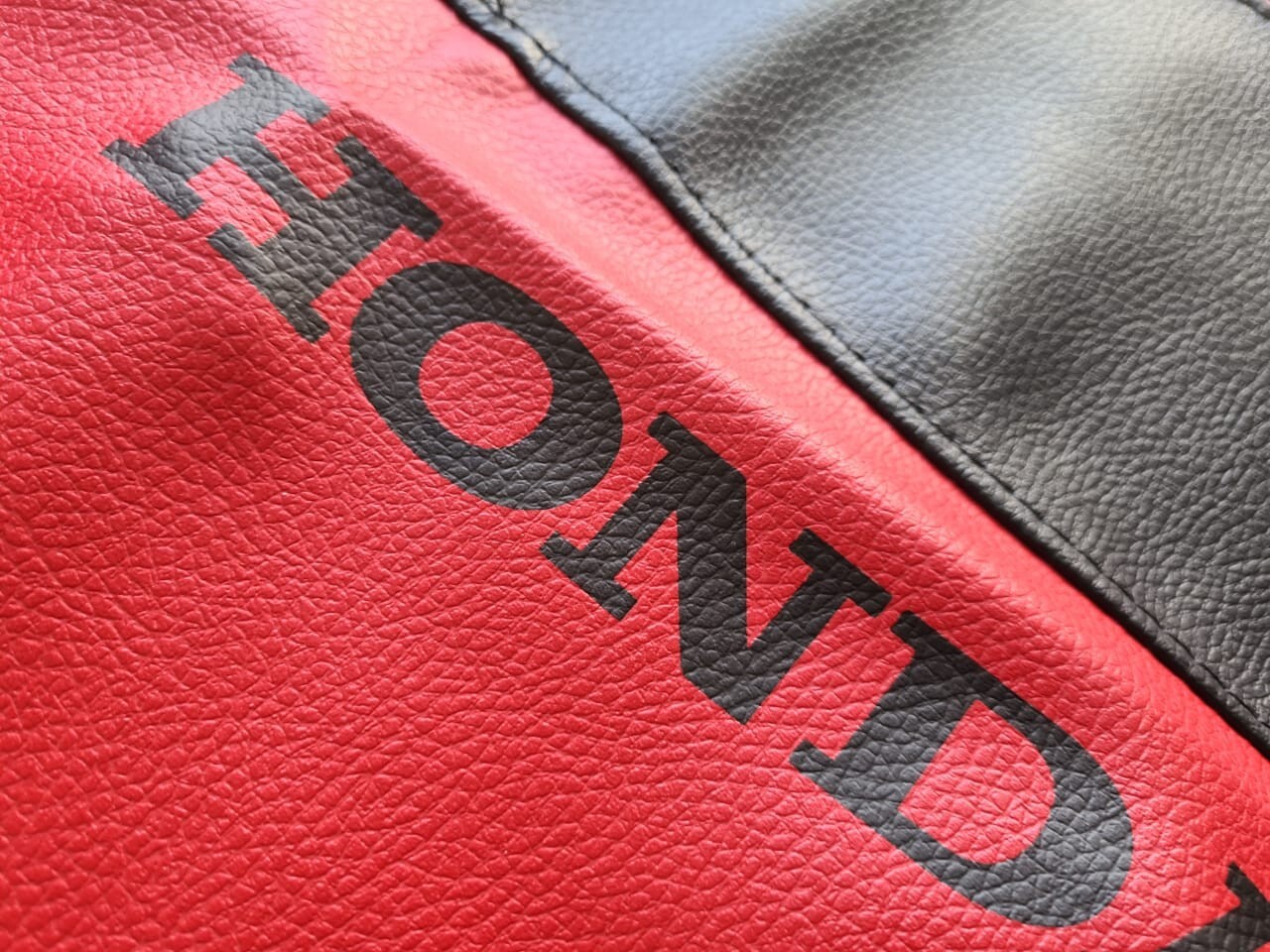Seat Cover Tank Cover Fender Bag FOR Honda XR250R 2000-2003 Red - Image 4