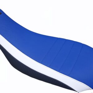 Premium Carbon Blue White Seat Cover Fits Yamaha Raptor 700 YFM700 Fast Ship