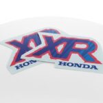 Tank Decals Graphics for Honda XR80R XR 80 1992 Blue Red Thick Gloss Laminate