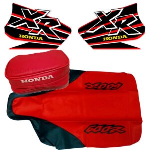 â« Seat cover Tank Decals Rear Fender Bag for Honda XR 600R xr 600 XR600R 1999