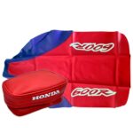 Synthetic Leather Seat Cover - Rear Fender Bag for Honda XR600R xr 600 96 purple