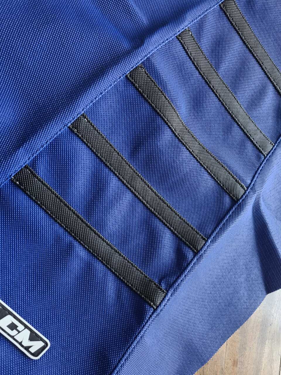 UltraGripp Blue Black Seat Cover Fits Suzuki DR350 DR350S Fast, Free ship - Image 2