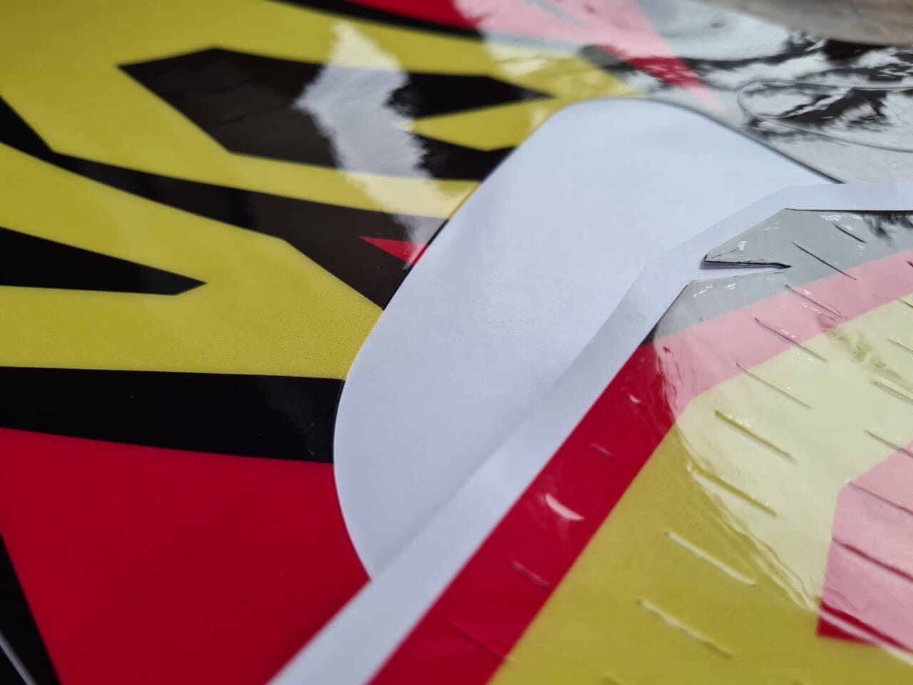 Tank Decals, graphics for Honda CR80R Cr 80 cr80 thick 1996 glossy laminate, - Image 7