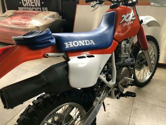 ï¸ Seat Cover for Honda XR600R XR600 XR 600 1988 Blue Synthetic Leather - Image 3