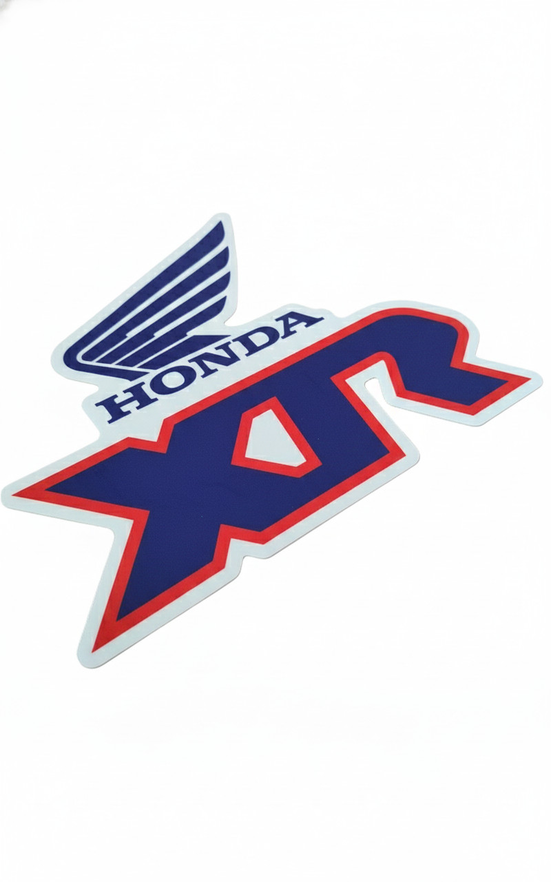 Tank Decals Graphics FOR Honda XR100R XR100 1991 Blue Red Thick Gloss Laminate - Image 4