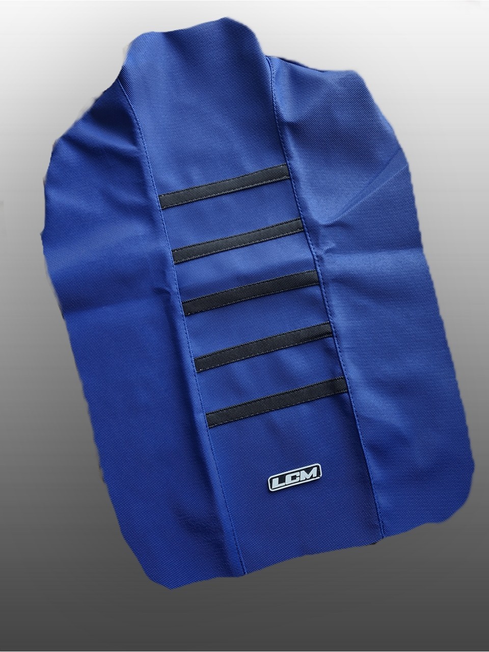 Seat Cover for Honda XR600 XR 600 Blue Ultragrip with Black Stripes DHL Ship - Image 3