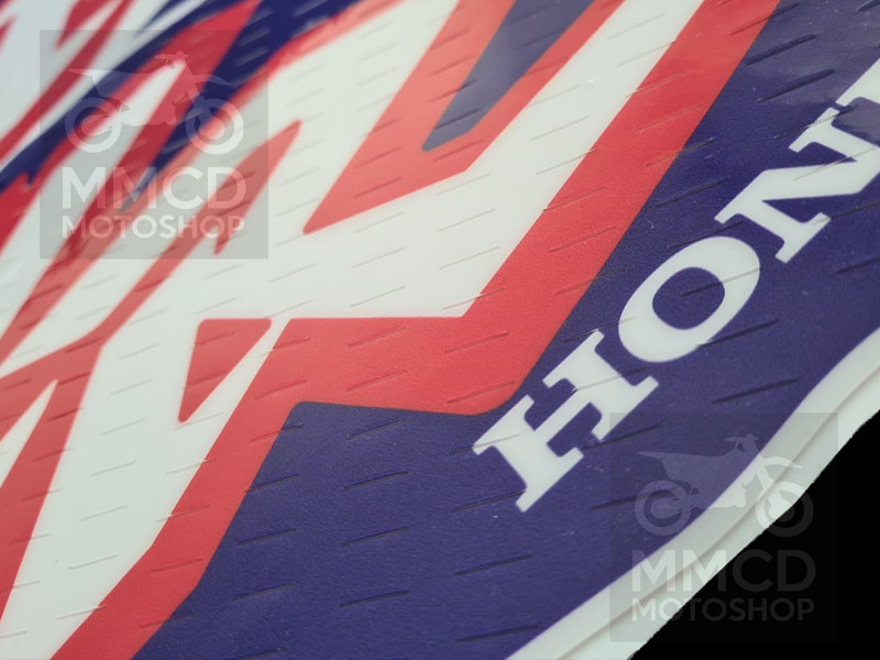 Tank Decals for Honda XR400R XR 400 1996 â Purple Red Graphics | Thick Gloss - Image 3