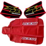 â« Seat cover and Tank Decals Graphics for Honda XR600 XR600R XR 600 2000