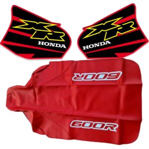â« Seat cover and Tank Decals Graphics for Honda XR600 XR600R XR 600 2000