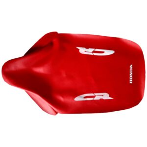 Seat Cover for Honda CR250R 1989 Red Synthetic Leather OEM Replacement LCM