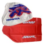 Seat Cover + Tank Cover Kit for Honda XR600R XR600 XR 600 1993 Orange UltraGrip