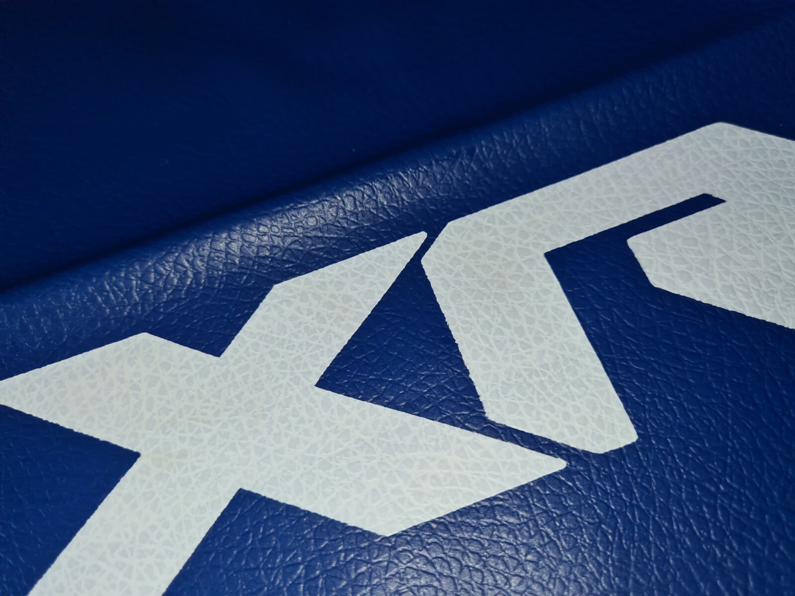 Seat Cover for Honda XR600 XR 600 XR600R 1985 Design â Synthetic Leather â Blue - Image 3