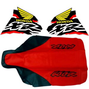 â« Seat cover and Tank Decals Graphics for Honda XR600R XR600 XR 600 1998 98
