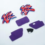Tank decals graphics side covers and headlamp purple for honda XR250 xr 250 95
