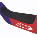 Seat cover for Honda XR400 xr 400 96-04 black red purple ultragrip anti slip